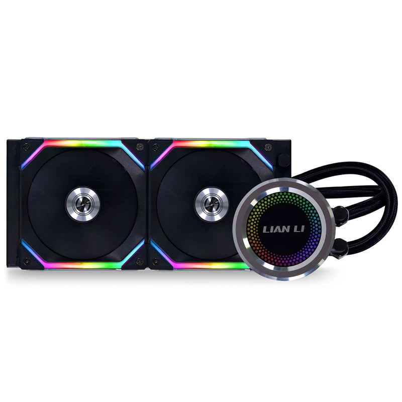 Lian Li Galahad AIO Processor All-in-one liquid cooler 12 cm Black