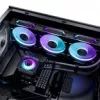 Phanteks Glacier One 360D30 X2 DRGB AIO Liquid Cooler, 360 mm, Black