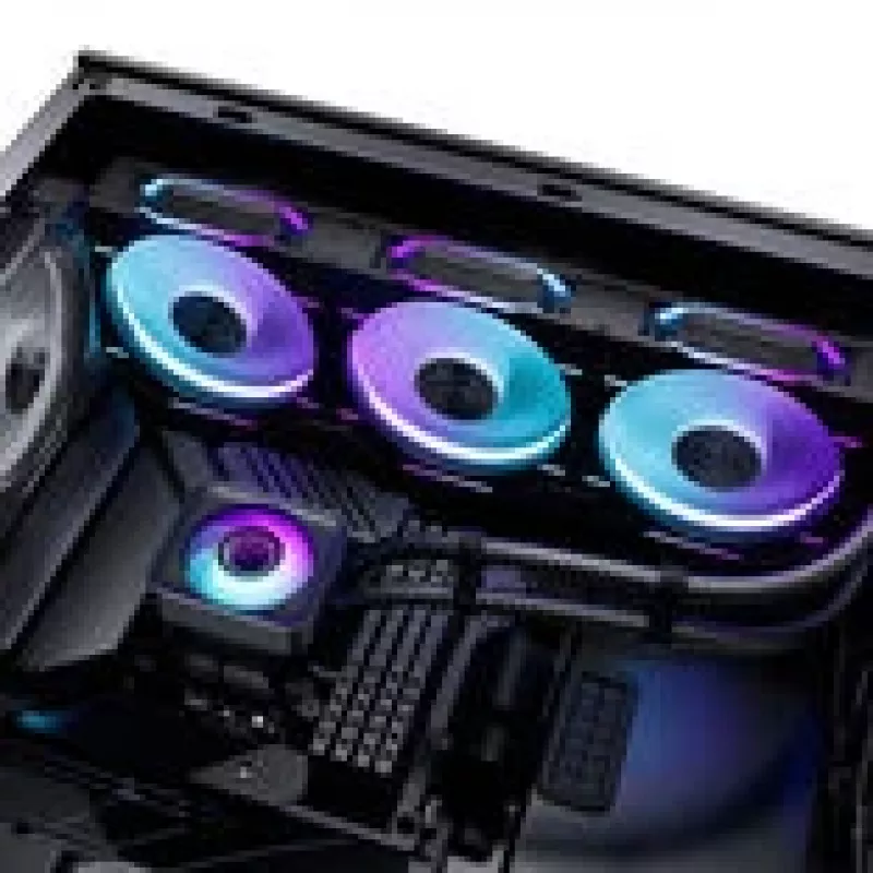 Phanteks Glacier One 360D30 X2 DRGB AIO Liquid Cooler, 360 mm, Black