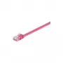 Microconnect UTP603PI networking cable Pink 3 m Cat6 U/UTP (UTP)