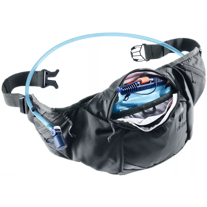Hip Sachet DEUTER Pulse 3 kidney-compatible adjustable belt, 3 L, Graphite, 330 g