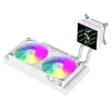 Gamemax CPU Liquid Cooler | GLACIER 240 LCD WH | Intel, AMD