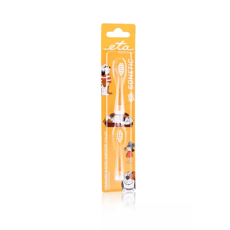 ETA0710 kids toothbrush replacement heads, 2 pcs