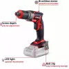 Drywall screwdriver EINHELL TP-DY 18 Li BL Solo 18 V, brushless, battery not included (model 4261010)