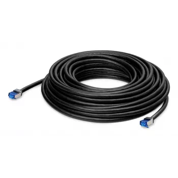 Ethernet cable Lancom Systems OW-602 — Cat6a S/FTP, RJ-45 to RJ-45, 15 m, black
