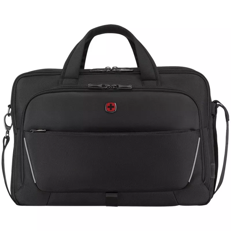 Wenger briefcase Meteor for 16 inch–17 inch laptops (fits up to 43.2 cm) black