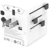 Travel adapter 20W GaN Nomad 2xUSB-C + 1xA