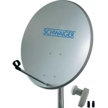 Satellite system SCHWAIGER SPI5500SET2 for 2 participants, dual-output LNB set