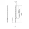 Maclean MC-912 Universal Soundbar Speaker Mount Holder TV Mounting Adjustable VESA 23 - 65 15 Kg