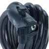 12 mm steel keyed bicycle cable - YCK0/12/200/2 Black
