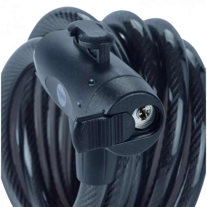 12 mm steel keyed bicycle cable - YCK0/12/200/2 Black