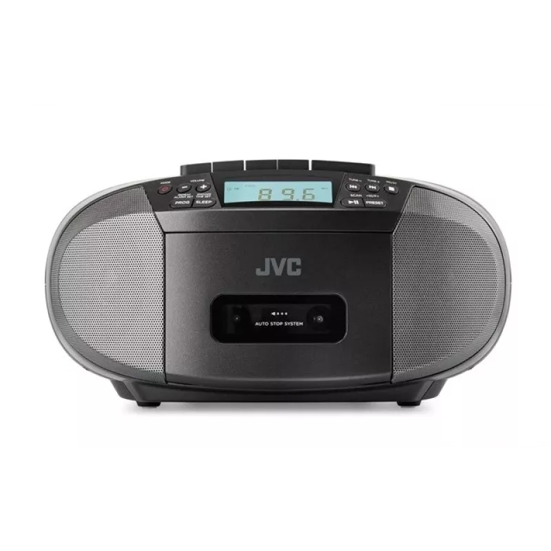 Radio player JVC RC-E444B Black with CD player and FM tuner