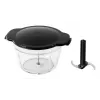 Russell Hobbs 27130-56 electric food chopper 0.5 L 200 W Black, Red, Transparent
