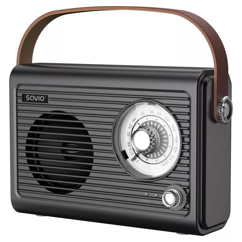 Portable Radio Savio RS-01 Analog Black