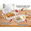 Electric lunch box Beper 90.920R - 1 L food warmer