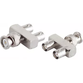 Adapter ShiverPeaks 98820-2 Video/Audio Y cable 1 BNC male to 2 BNC female