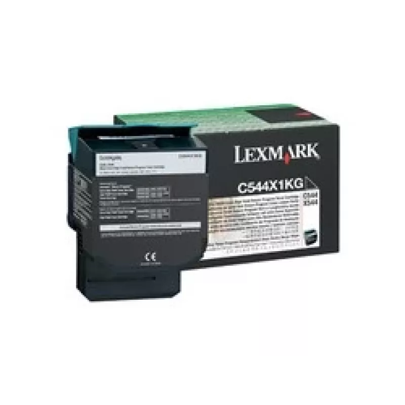 Lexmark C544X1KG - Ink black - for C544dn, C544dtn, C544dw, C544n, X544dn, X544dn RCS, X544dtn, X544dw, X544n