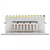 DeLOCK 10 inch Patch Panel 8 port Cat.6A 0.5U grey Metal