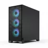 Fractal Design Pop 2 Air Black Solid mid-tower PC case — ATX support, 3x 120 mm front fans, 2.5/3.5 inch drive bays, 215×481×462 mm