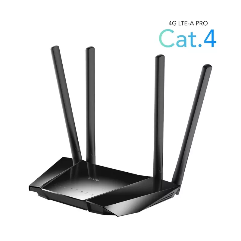 Cudy LT400 Wireless Router Fast Ethernet Single-band (2.4 GHz) 4G Blac