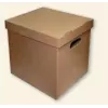 Archive box SMLT, 360x290x350mm, brown, ecological, removable cover