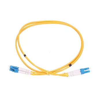 Fibre optic patchcord Extralink LC/UPC – LC/UPC, Single-mode duplex, G.657.A1, 3 mm, 1 m