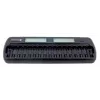 Battery charger everActive NC-1600 — universal DC charger for Li-Ion, supports 16 cells, compatible sizes AA/AAA/C, black, AC 100–240V 50–60Hz