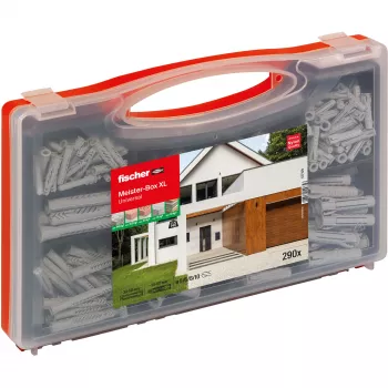 fischer 577159 Meister-Box XL Wall-Plug Assortment Box 290 pc(s) (577159)
