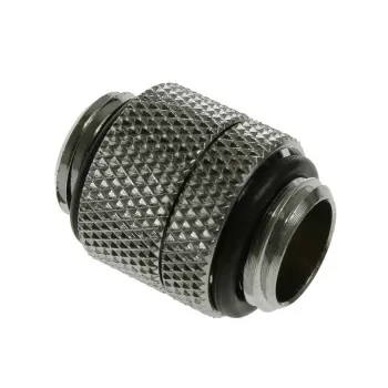Fitting adapter BitsPower BP-RG — brass computer cooling system part, silver finish