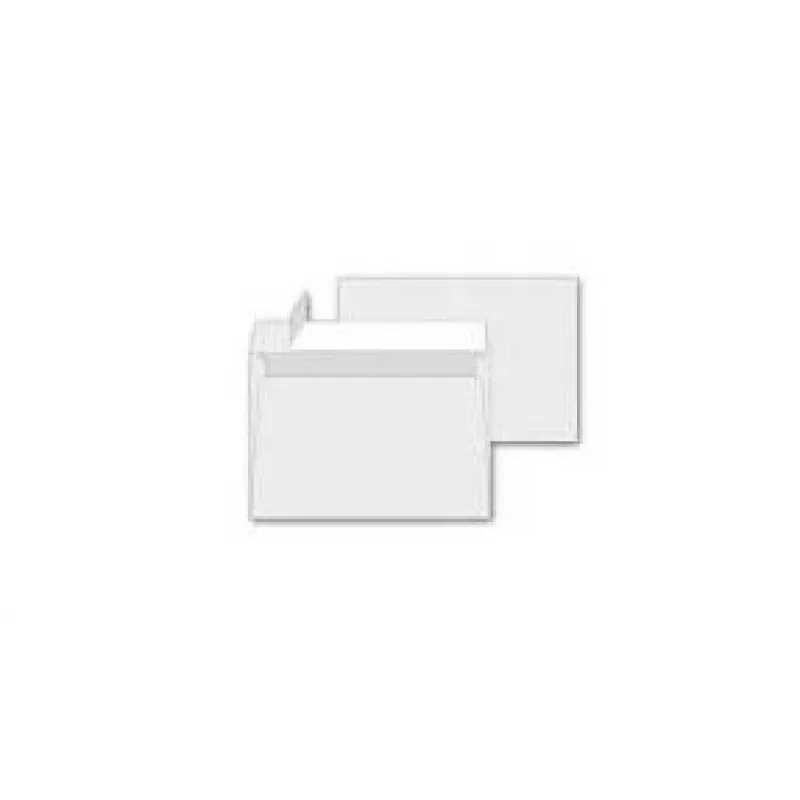 Envelopes with stripe C4 229x324mm, white 90g x 50 pcs