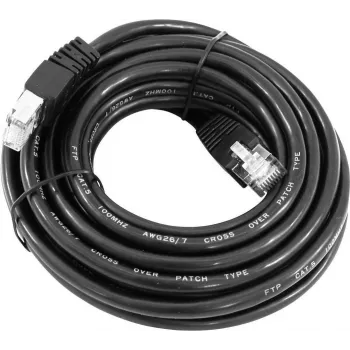 Ethernet cable Omnitronic CAT‑5 1 m, black