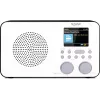 Internet radio TECHNISAT VIOLA 2 C IR — Analog & digital tuner, DAB+/FM, Wi‑Fi, 3 W, 2.4 inch TFT, 3.5 mm, Black/White
