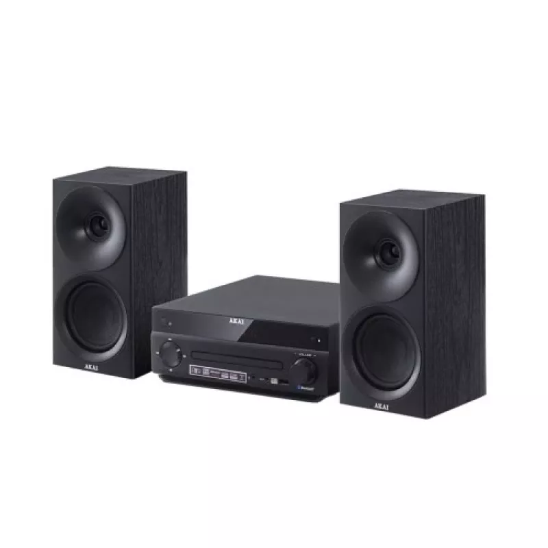 Audio system AKAI AM-301 BK music center — compact home audio unit