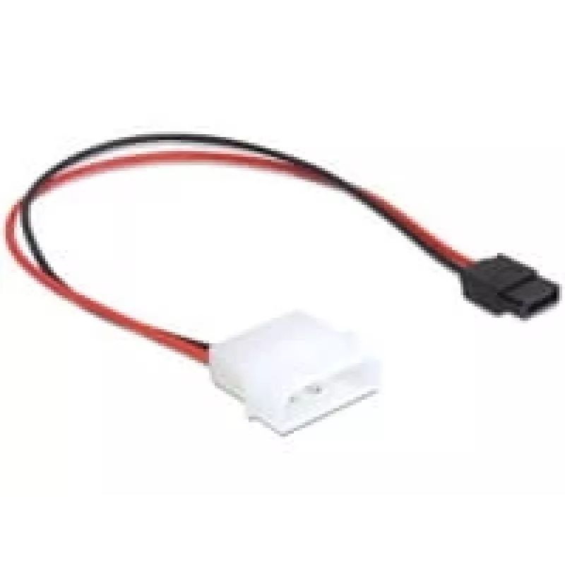 Delock Power Cable Molex 4 Pin Plug to Slim SATA 6 Pin Receptacle 24 cm