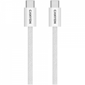 CANYON cable OnWire 60MG C-C 60W Magnet Braided 1m White