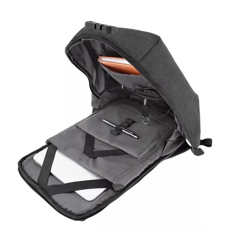 Backpack Tellur Notebook 15.6 Antitheft with USB port, Black