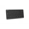 Wireless keyboard A4Tech FSTYLER FBK11 2.4GHz Bluetooth Grey - compact layout, wireless dual-mode