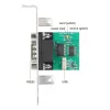 DeLOCK 90892 serial converter/repeater/isolator USB 2.0 RS-232 Green Stainless steel