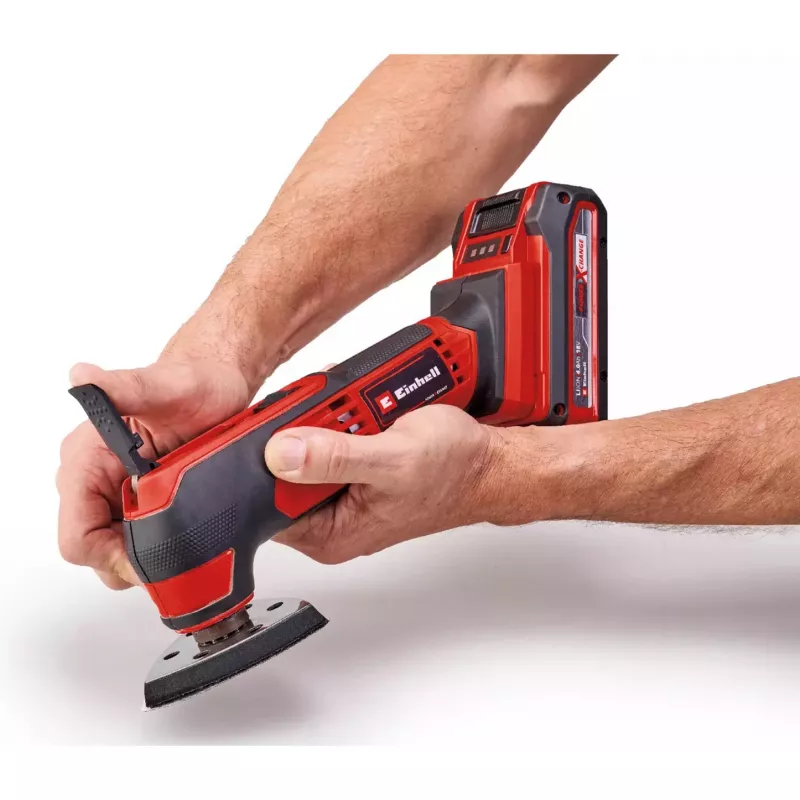 Power X-Change Cordless Multi-Tool TE-MG 18/1 Li-Solo, 18Volt (Red/black, without Battery and Charger, Includes Accessory)