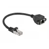 Network Extension Cable DeLOCK Cat.6A 25 cm Black