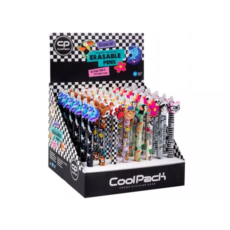 Retractable erasable pen CoolPack Girls