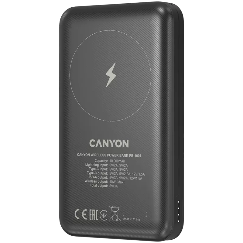 Portable Battery Canyon PB-1001 10000 mAh