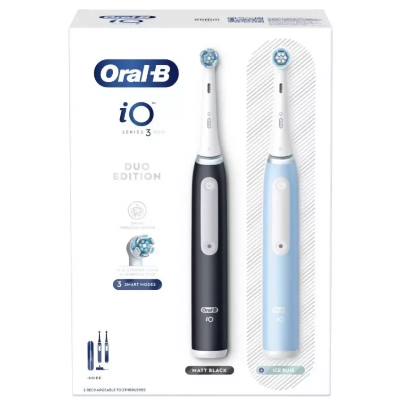 Oral-B iO3 Series electric toothbrush, black