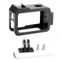 Metal cage Puluz for DJI Osmo Action 4/3 with cold shoe mount, model PU928B