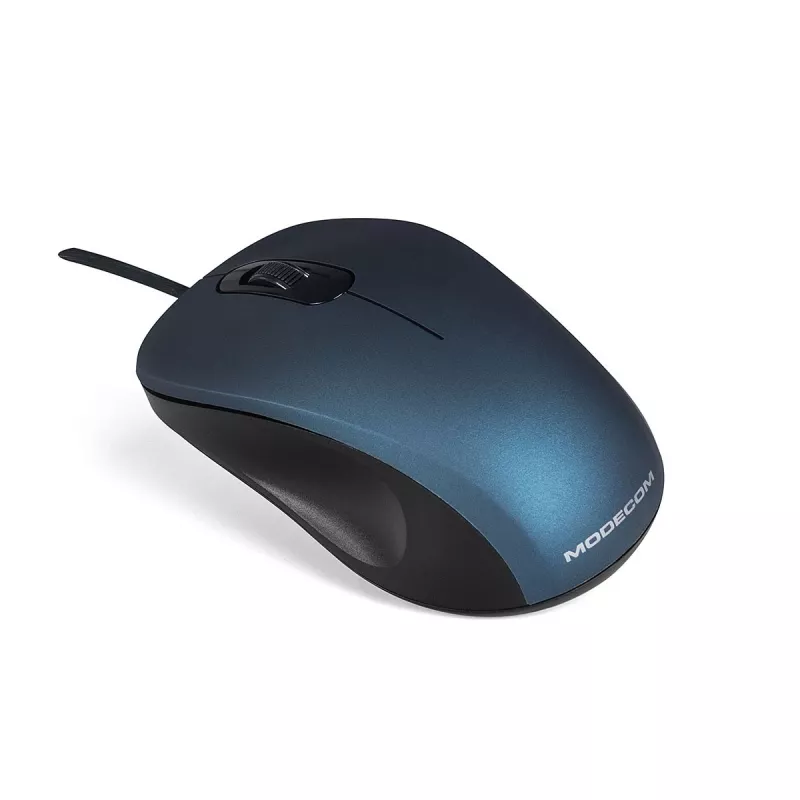 ModeCom MC-M10S - Mouse - Optisch - 3 Buttons - Wired - USB - Blue
