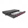 Fibre optic splice enclosure DeLOCK 67002 Black Metal 482x220x44mm