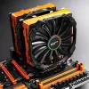 Computer cooling system accessory Cryorig CR-CCO — ABS orange, compatible with R1 Universal/R1 Ultimate, 140×23×131 mm