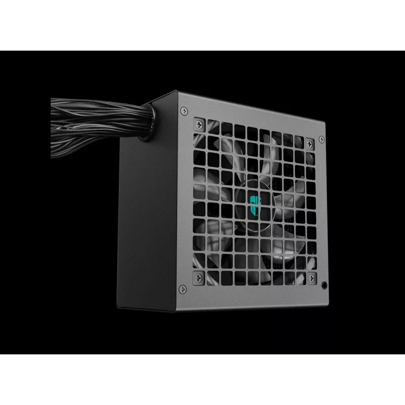 ATX power supply DeepCool PF600X 600W 80 PLUS Bronze, 600 W, 12 cm fan, ATX 2.52, 24-pin, 2×(6+2) PCIe, 8×SATA