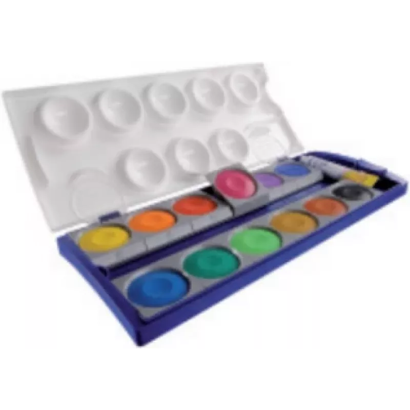 Pelikan 735 K/12 - Paint - 13-piece - assorted colours - dark (720250)