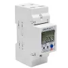 Qoltec 50882 Single phase electronic energy consumption meter for DIN rail | Wi-Fi | TUYA | 230V | LCD